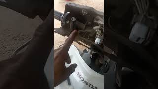 Activa self start problem brake light switch not working। honda [upl. by Peednama]