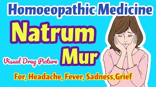 Natrum Muraticum 302001M Uses  Drug Picture  Homoeopathic Medicine for Sadness Grief Anxiety [upl. by Giraldo]