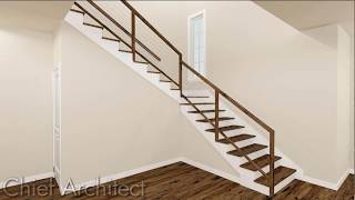 Adding Glass or Cable Rail Panels to Stairs [upl. by Haidebez]