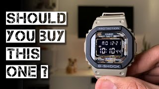 GShock Square DW5610 Camo InDepth Review 🧐 [upl. by Anayad]