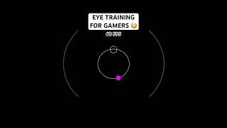 Get Better Aim with this 60 FPS Eye Training gaming shorts [upl. by Nerot]