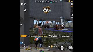 Woodpecker with BEST GAMEPLAY IN GARENA FREE FIRE 🔥🔥👍 ytshorts youtubeshor trending foryou yt [upl. by Nivrag574]