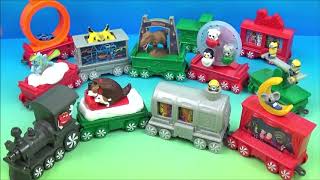 2017 McDONALDS HOLIDAY EXPRESS SET OF 12 HAPPY MEAL COLLECTION VIDEO REVIEW [upl. by Nnylassej]