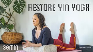 Energise amp restore Yin yoga  30min [upl. by Ynnig402]