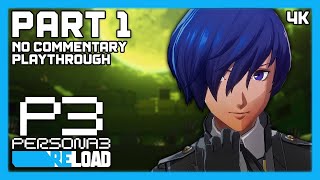 Persona 3 Reload  No Commentary Playthrough  PC 4K  Part 1 [upl. by Aimerej]