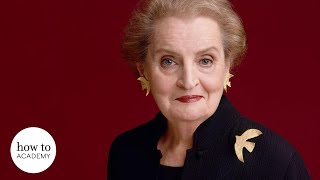 Secretary Madeleine Albright in discussion with Emily Maitlis [upl. by Alby]