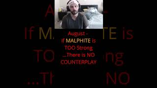 August  If MALPHITE is Too Strong There is NO COUNTERPLAY [upl. by Evin128]