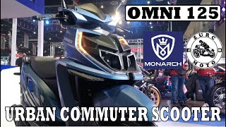 Allnew 125cc Scooter  Monarch Omni 125 [upl. by Tavy293]