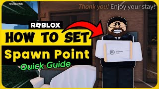 How to Set a Spawn Point in Fisch – Best Quick Guide  Roblox [upl. by Minerva]