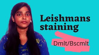 Leishmans staining in telugu  Mlt healthy vlogs  bscmlt course in telugu [upl. by Anitnatsnok]