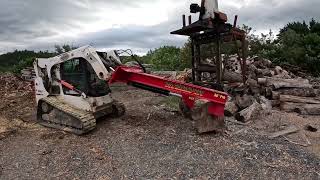 TM Skidsplitter busting Huge chunks of Wood🪵 [upl. by Jeromy]