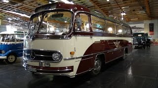 1960  MercedesBenz O321H Omnibus  Exterior and Interior  Classic Expo Salzburg 2015 [upl. by Emery452]