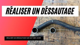 Réaliser un déssautage une cuillère un 34 sur un tube acier à la cintreuse acier [upl. by Selim279]