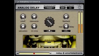 AnalogDelay  Free Delay Vst Plugin [upl. by Arekat946]