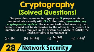 Cryptography Solved Questions [upl. by Brigit]