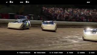 World Of Outlaws Dirt Racing WOW Late Models Race 1 Volusia [upl. by Bianca]