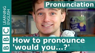 Pronunciation How to pronounce would you [upl. by Alleda337]