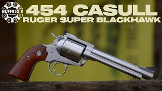 RUGER NEW MODEL SUPER BLACKHAWK BISLEY 454 CASULL [upl. by Nyladnarb862]