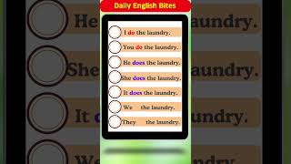 Daily English Bites  Master the Verb To Do  Simple Present Tense for Beginners [upl. by Attesoj52]