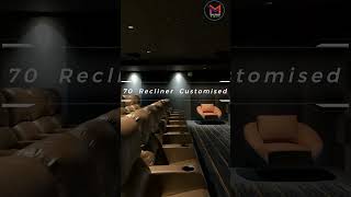 Theater set up at home Recliners\Dolby System200 inc 4K 8K screen home hometheatreacoustics [upl. by Goebel]