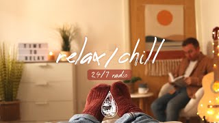 RelaxChill Radio 😌  peaceful vibes with acousticindie folk music  247 Live alexrainbirdRadio [upl. by Edaj]