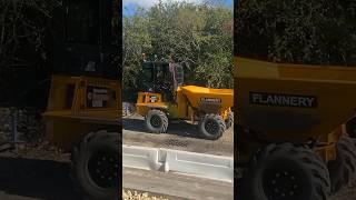 No trains at Alfreton Film a 33LTR 6 Ton THWAITES DUMPER [upl. by Ayerf919]