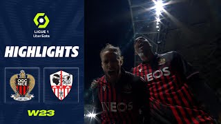 OGC NICE  AC AJACCIO 3  0  Highlights  OGCN  ACA  20222023 [upl. by Tebazile]