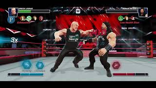 The Beast Brock Lesnar vs Roman Reigns Five Star Superstar WWE Mayhem [upl. by Elata971]