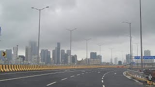 MUMBAI COASTAL ROAD NEW ROUTE OPENED FROM NARIMAN POINT TO SEA LINK [upl. by Raina850]