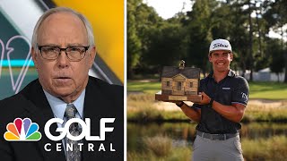 Garrick Higgo comes from six back for lifechanging Palmetto win  Golf Central  Golf Channel [upl. by Ner]