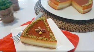 Pâtisserie Orientale Facile Et Rapide بسبوسة بالكريمة جد سهلة بالعربية والفرنسية [upl. by Stichter]