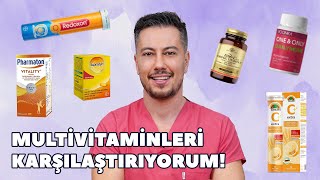 Multivitaminleri Karşılaştırıyorum 💊 [upl. by Racklin]