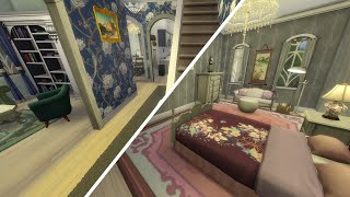 Artist Studio Kit Giveaway and Magical Townhouses Part 6 Sims 4 Speed Build [upl. by Tena144]