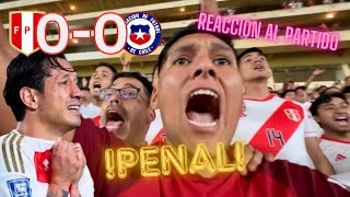 PERÚ 00 CHILE Reacción de Hinchas Peruanos 🥹  Eliminatorias 2026 [upl. by Eimoan]