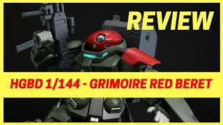 Grimoire Red Beret Review HGBD 1144 of badassery [upl. by Dahle]