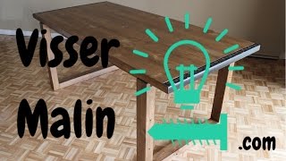 Comment faire une table à manger  EP10 [upl. by Joanie]