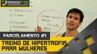 Parcelamento do Treino 3  Treino de Hipertrofia para Mulheres [upl. by Daeriam]