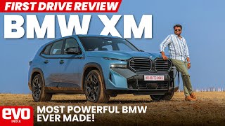 BMW XM  A plugin hybrid superSUV with a V8  First Drive Review  evo India [upl. by Markman]