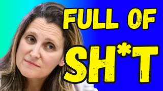 Chrystia Freeland Gets MASSACRED By Canadian WOMEN [upl. by Llemej]