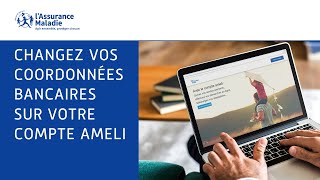 Tutos ameli  Comment changer ses coordonnées bancaires [upl. by Cyb]