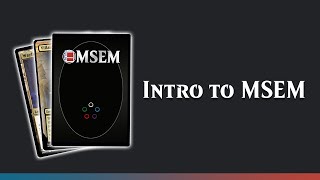 MSEM Introduction to MSEM [upl. by Peppel]