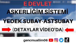 E Devlet ASKERLİĞİM Sistemi Nedir Yoklama başvurusu nasıl yapılır Celp dönemleri TÜM DETAYLAR [upl. by Wilie]