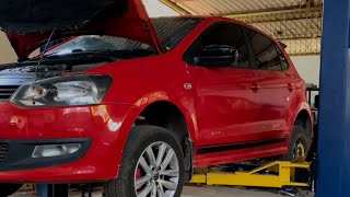 Volkswagen Polo Front and Rear Suspension complete Replacement [upl. by Mercie]