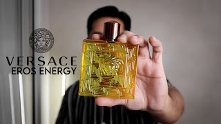 New Versace Eros ENERGY  Fragrance Review by Greg Parilla [upl. by Berky]