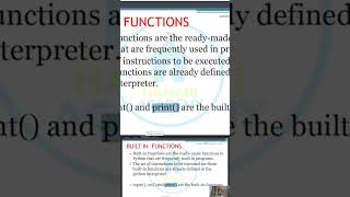 BUILT IN FUNCTIONS  WHAT ARE BUILTIN Functions in python class12cs class12ip computerscience [upl. by Paulette]