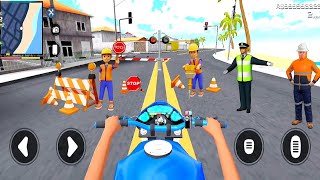 Elite motos 2 multiplayer online Bike Drive Big open world City Best Android game Play 394 [upl. by Selrahcnhoj597]