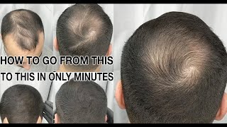 How To Use Pacinos Hair Fibers [upl. by Imoyaba]