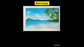 Beach Scenery shorts Abha Creation [upl. by Ecirtaeb747]