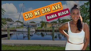 Moving to Dania Beach Florida Stunning Waterfront Home Tour Near Miami [upl. by Cecilla]