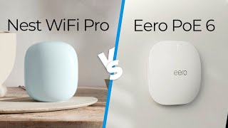 Nest WiFi Pro Vs Eero PoE 6 WiFi Router  Which Covers More [upl. by Song159]